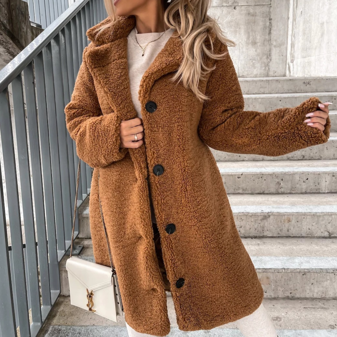 Lucrezia™ - Cappotto Peluche invernale