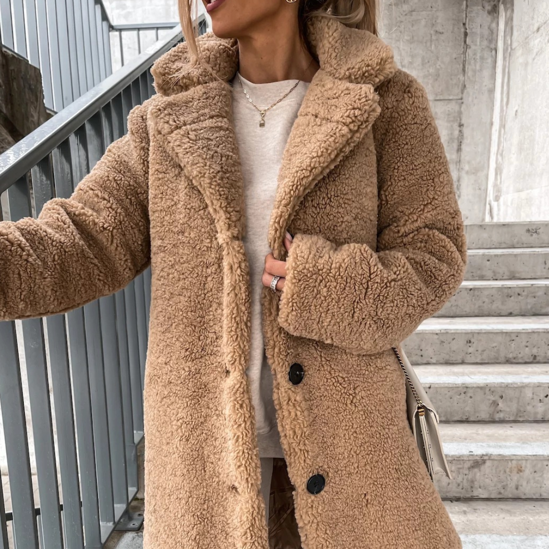 Lucrezia™ - Cappotto Peluche invernale