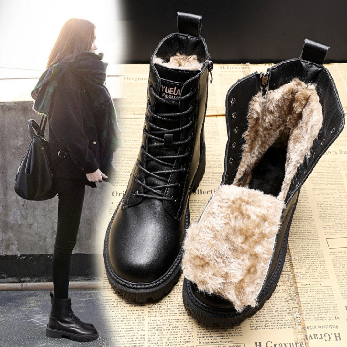 Manhattan™ - Stivaletto Platform Waterproof