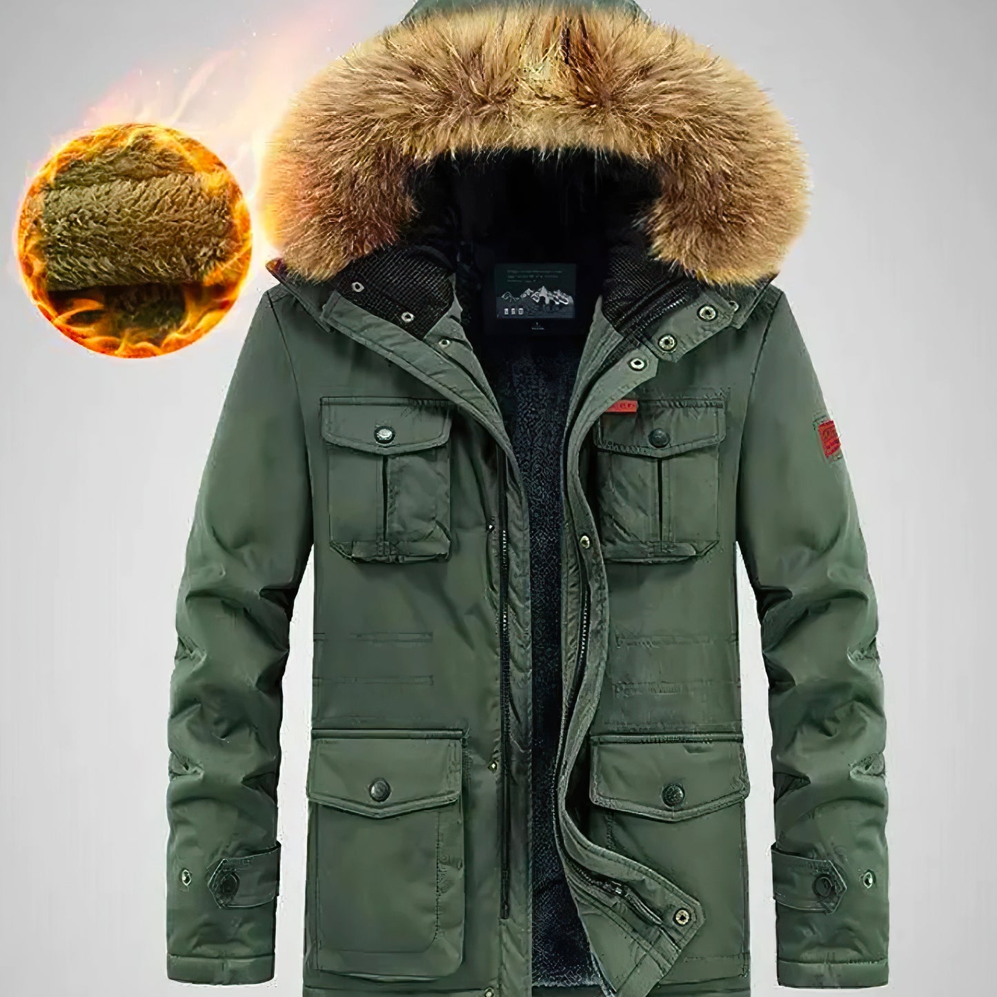 Bergen™ - Giubotto con Pelo invernale