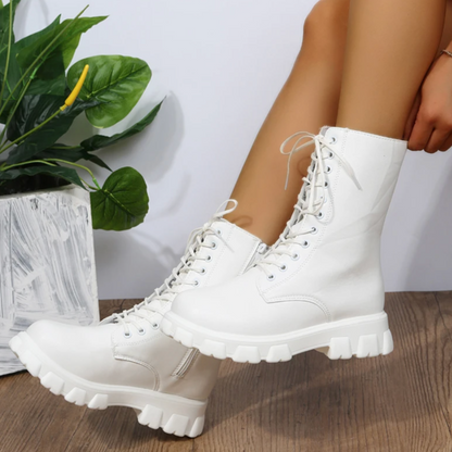 Lyon™ - Stivaletto Alto con Platform