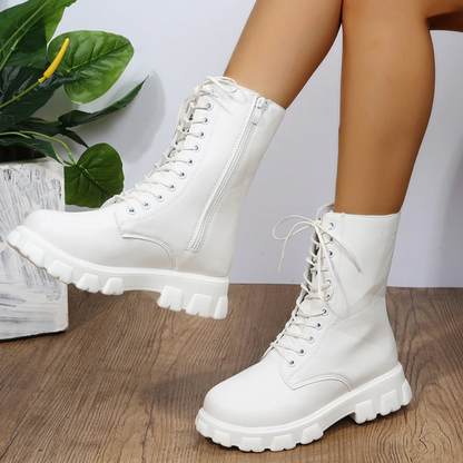 Lyon™ - Stivaletto Alto con Platform