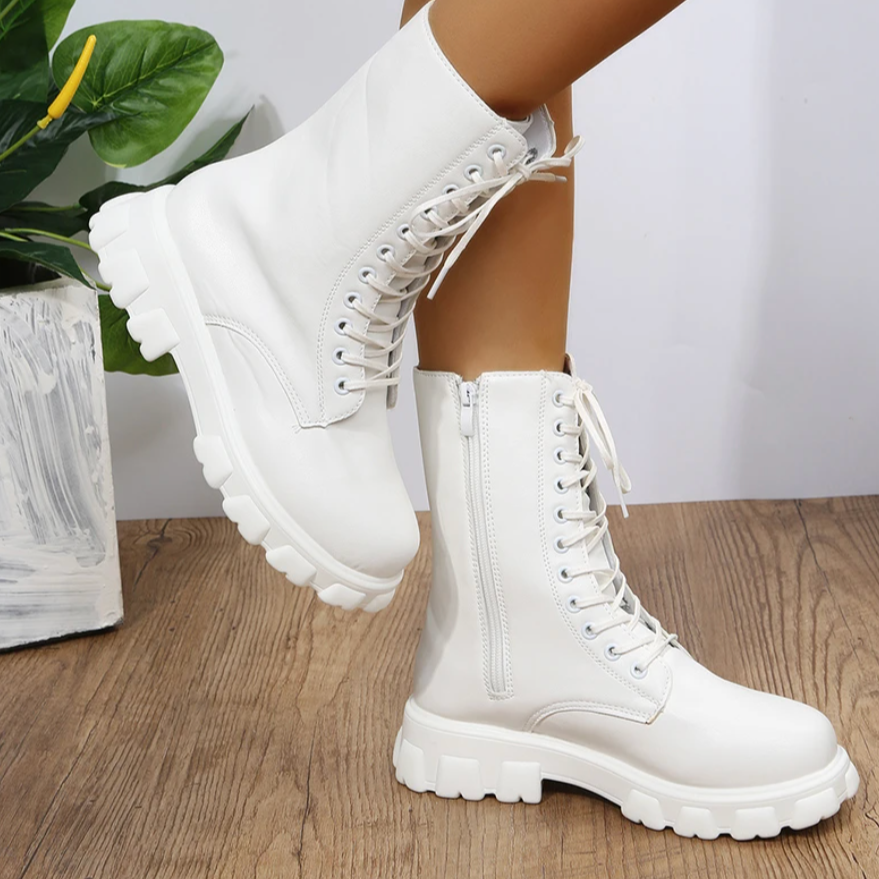 Lyon™ - Stivaletto Alto con Platform