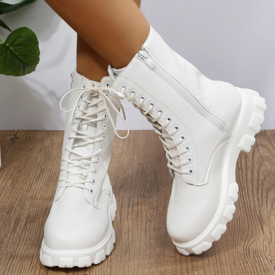 Lyon™ - Stivaletto Alto con Platform