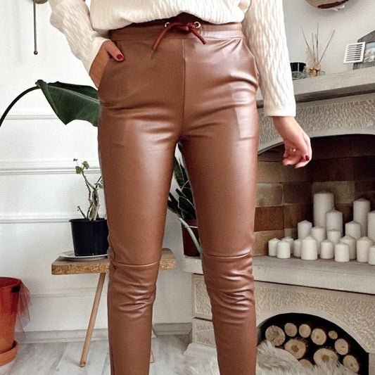 Ambra™ - pantalone elasticizzato felpato