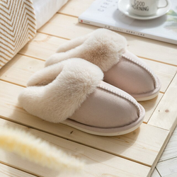 Ciabatte con on sale pelo bianche