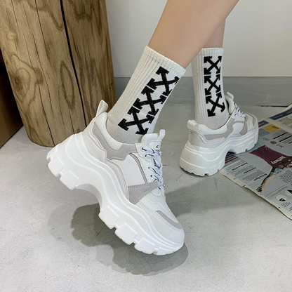 Chen - sneakers con platform
